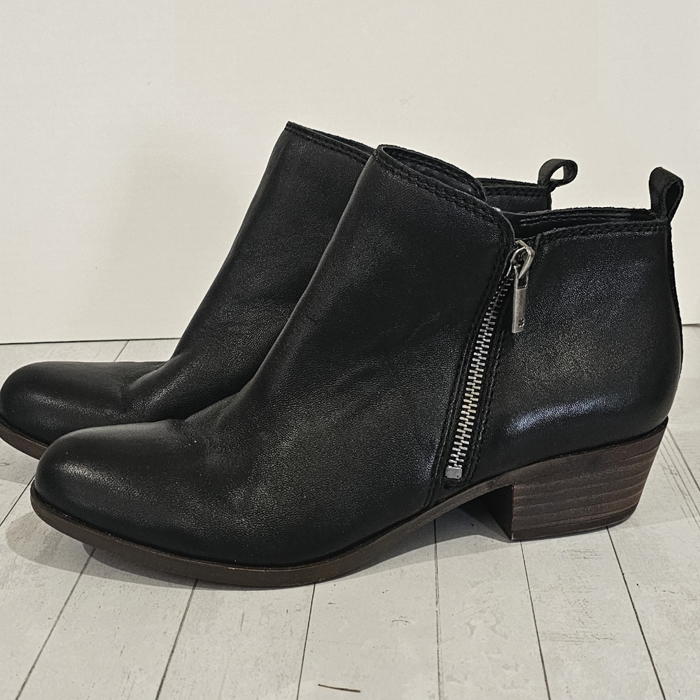 Lucky Brand Basel bootie, size 9M, genuine leather